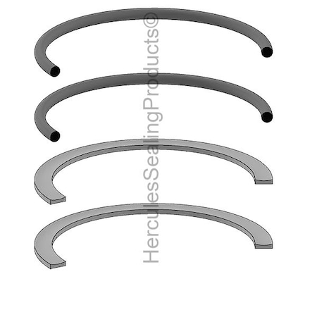 Parker - After Market Parts Hydraulic Cylinder Repair Kit- TK-NBR-200 mm CB200HM001